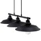 Westinghouse Pendant 60W 3Fixture Pulley Iron Hill 12In, Matte Black Shade 6129400 - alternate 3